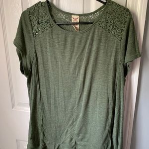 Xxl olive green top